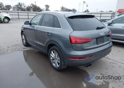 2016 Audi Q3 2.0T Premium Plus from USA, damaged, VIN WA1EFCFSXGR023798